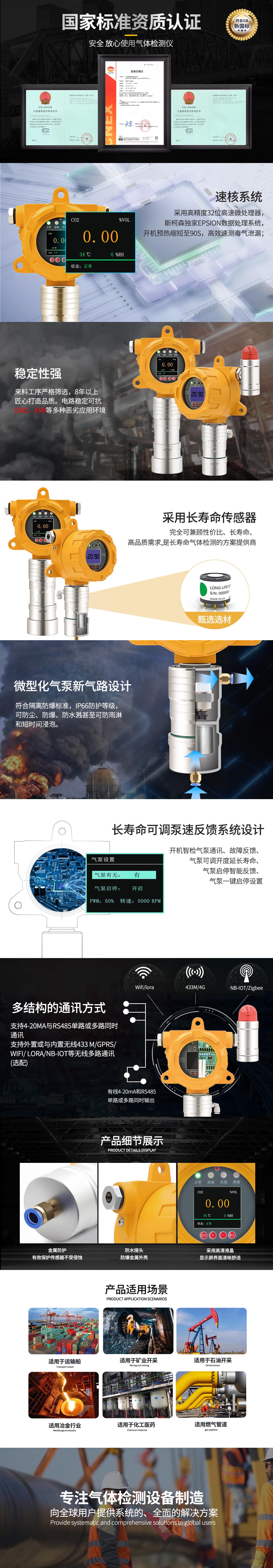 固定泵吸式檢測(cè)儀